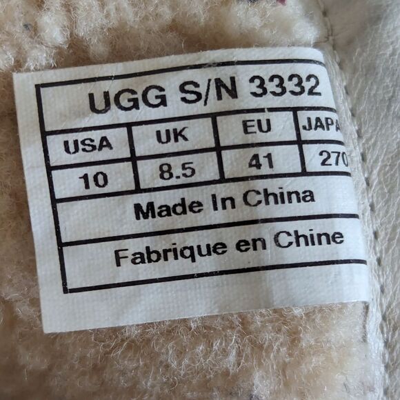 Ugg Fur Lined Outdoors Cozy Cabin Whimsigoth Dark Academia Leather Boots 10 - Picture 2 of 13